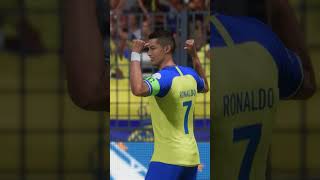 Cristiano Ronaldo Scores a Goal for Al Nassr Against Al Hilal FIFA 23 Gameplay shortsfeed fifa23 [upl. by Ambrose572]