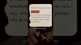 Fyodor Dostoevskys Quotes dostoyevsky quotes youtubeshorts books booktube [upl. by Namruht]