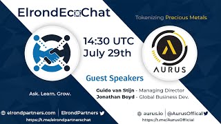 Elrond Eco Chats Volume 2  Guido van Stijn amp Jonathan Boyd of Aurusio [upl. by Gianni93]