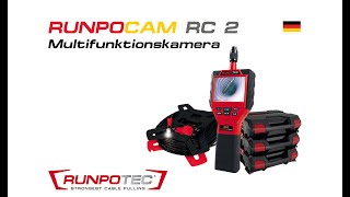 RUNPOTEC RunpoCam RC2 Multifunktionskamera [upl. by Wehner]