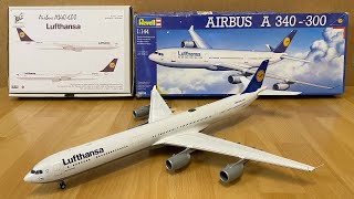 Assembly  Revell  BrazModels 1144 scale Airbus A340600 Lufthansa Modified Part 1  Zocker J [upl. by Drofxer]