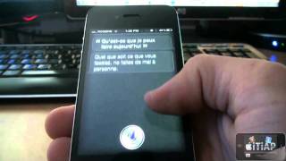 Test de Siri avec iPodTouchisapro Alex [upl. by Miguel]