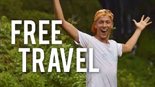 HOW TO TRAVEL amp BACKPACK THE WORLD FOR FREE TIPS amp TRICKS [upl. by Adav]