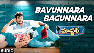 Bavunnara Bagunnara Audio Song  Master  Chiranjeevi Sakshi Shivanand Roshini  Deva [upl. by Nylrehc263]