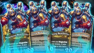 ABSOLUTE BEATBOXER MADNESS  Hearthstone Battlegrounds [upl. by Hayward]