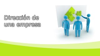 Dirección de una empresa [upl. by Annoek]