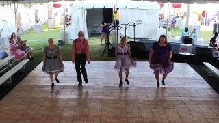 Saguaro Stompers dance Cottoneye Joe at Tucson Meet Yourself 10424 [upl. by Mccallum]