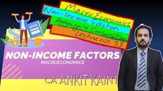 part 2 non income factors amp consumption pricelevel wealth futureprice lecture 33 macroeconomics [upl. by Camel]