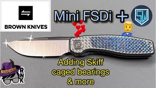 Skiffsstroppingsecuring my next steps on my grail of grails… my Brown Knives Mini FSDi knife [upl. by Yror]