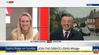 Sky News Live Blooper Jonathan Ashworth MP [upl. by Oluas]