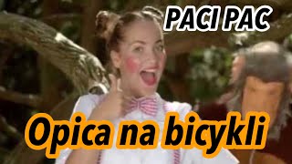 PACI PAC  Opica na bicykli  Pre deti  Nursery rhymes  Kids songs [upl. by Ennair]