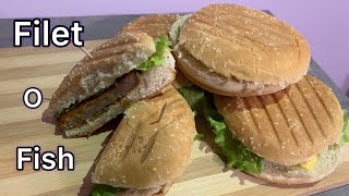 Homemade Filet o fish sandwich  Easy recipe [upl. by Daph258]