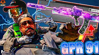 Most UNDERRATED but OVERPOWERED😳 GPR 91 MOONWALK BLACK OPS 6 BEST GUN [upl. by Pavyer]