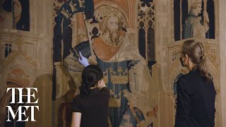 Conserving the King Arthur Tapestry [upl. by Eizus]