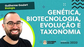 🔴 GENÉTICA BIOTECNOLOGIA EVOLUÇÃO E TAXONOMIA  DIA 2  BIOLOGIA  MARATONA ENEM 2020 [upl. by Korb239]