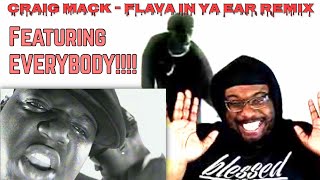 Craig Mack  Flava In Ya Ear Remix Official Music Video REACTION [upl. by Adiazteb247]