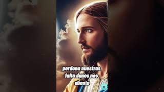 Padre Nuestro CANTADO con letra 🎶  Oración Bíblica de la fe cristiana🙏 SHORTS oraciones [upl. by Wilhelmina]