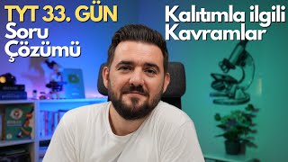 Kalıtımla İlgili Kavramlar Soru Çözümü  33 GÜN  yks2025 [upl. by Rolanda]