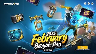 2025 FEBRUARY BOOYAH PASS FREE FIRE 🔥 [upl. by Nielsen]