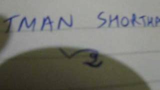 Pitman Shorthand part 2 of 3 Revised [upl. by Dunton760]