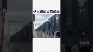 秩父鉄道貨物見れたー！ 貨物列車 鉄道 [upl. by Ttelrahc]