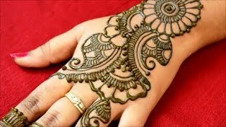 Arabic Mehndi Designs Latest 2017 Arabic Style Mehndi DesignMatroj Mehndi Designs [upl. by Douville]