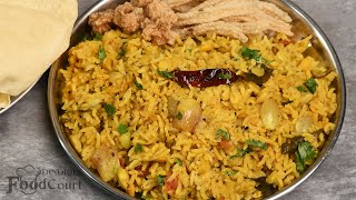 Arisi Paruppu Sadam Easy Lunch Recipe Dal Rice Variety Rice Recipe [upl. by Jacquetta344]