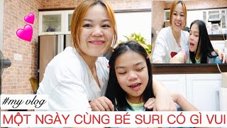 Vlog ĐÃ HƠN 1 THÁNG SURI BỊ GÃY CHÂN NGHỈ HỌC Ở NHÀ🏡 [upl. by Limay]