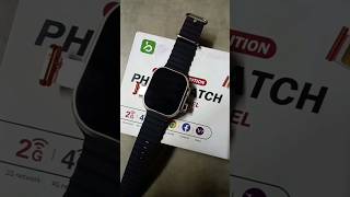 Bw9 4G Ultra Watch🔥Free Giveaway🆓shorts giveaway smartwatch applelogocode [upl. by Cogen]