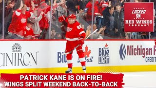 Patrick Kane is on FIRE  Red Wings Split Weekend BacktoBack against Flyers amp Devils [upl. by Yklam]