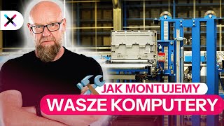 Jak wygląda montaż PC w xkom 🧐 Od zamówienia do wysyłki ft bIackwhiteTV [upl. by Backer]