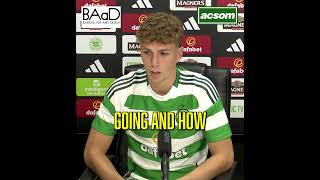 🎙️ARNE ENGELS on the experience of signing for Celtic celticfc celtic [upl. by Aratal]