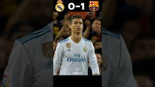 Real Madrid vs Barcelona Imaginary 2017 UCL Final Match Ronaldo🔥 shorts football youtubeshorts [upl. by Gnil]