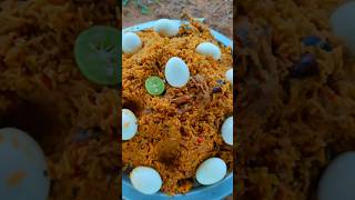 village cooking kaadai Biriyani  traditional cooking village cookingchannel [upl. by Ardnuahs]