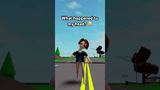 What happened to my head 😭 roblox brookhaven head lag funny meme robloxmemes foryou [upl. by Nolte684]