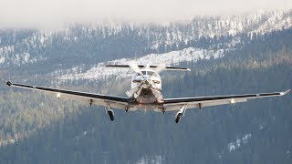 Pilatus PC12 Takeoff [upl. by Sergius]