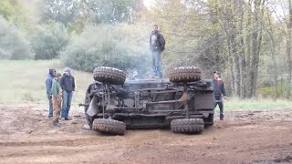 Chevy Blazer FLIPS At Run What U Brung At Bentley Lake Bog [upl. by Raybin850]