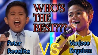 Peter Rosalita  VS  Vanjoss Bayaban  Whos The Best  Americas Got Talent [upl. by Mar]