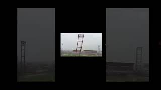 HURRICANE RAFAEL TAKES DOWN LIGHT TOWER IN CUBA [upl. by Yonah]