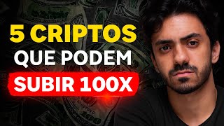 ESSAS 5 CRIPTOMOEDAS PODEM TE DAR MUITO DINHEIRO [upl. by Crystie]