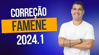 FAMENE 20241  FÍSICA  PARTE 2 CORREÇÃO [upl. by Fredrika]