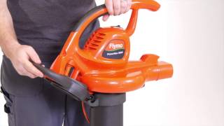 How to assemble the Flymo PowerVac 3000 in vacuum mode [upl. by Atinar796]