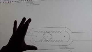 Segment Zahnrad mit 2 Zahnstangen Teil 1  die Zeichnung [upl. by Chara15]