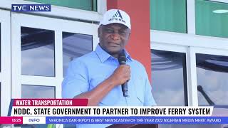 NDDC Cross River State Govt to Partner to Improve Ferry System [upl. by Ahsikam]