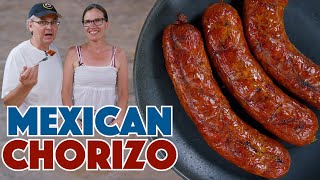 Homemade Chorizo Sausage Fresh Mexican Style Sausage Recipe [upl. by Itsirhc]