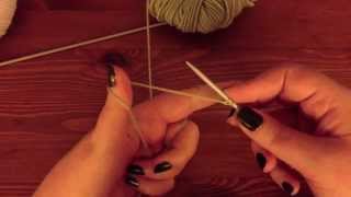 Cours de tricot Monter des mailles [upl. by Nader]