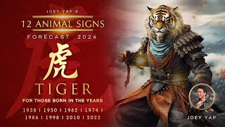 2024 Animal Signs Forecast Tiger Joey Yap [upl. by Salvucci]