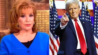 Joy Behar Blames Trump for The Views Technical Glitch [upl. by Ayotna]