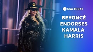 Watch live Beyoncé endorses Kamala Harris at rally in Houston Texas [upl. by Akinat]