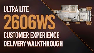 Customer Experience Walkthrough  Rockwood Ultra Lite 2606WS  Flagstaff 26RBWS [upl. by Llovera161]